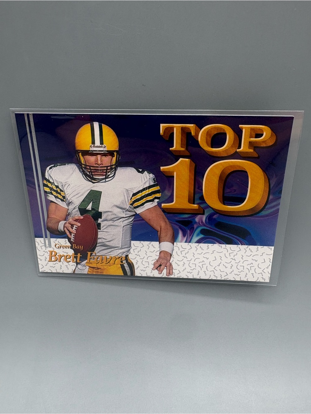 Brett Favre Top 10 2026 Panini Decades 90s Packers Card